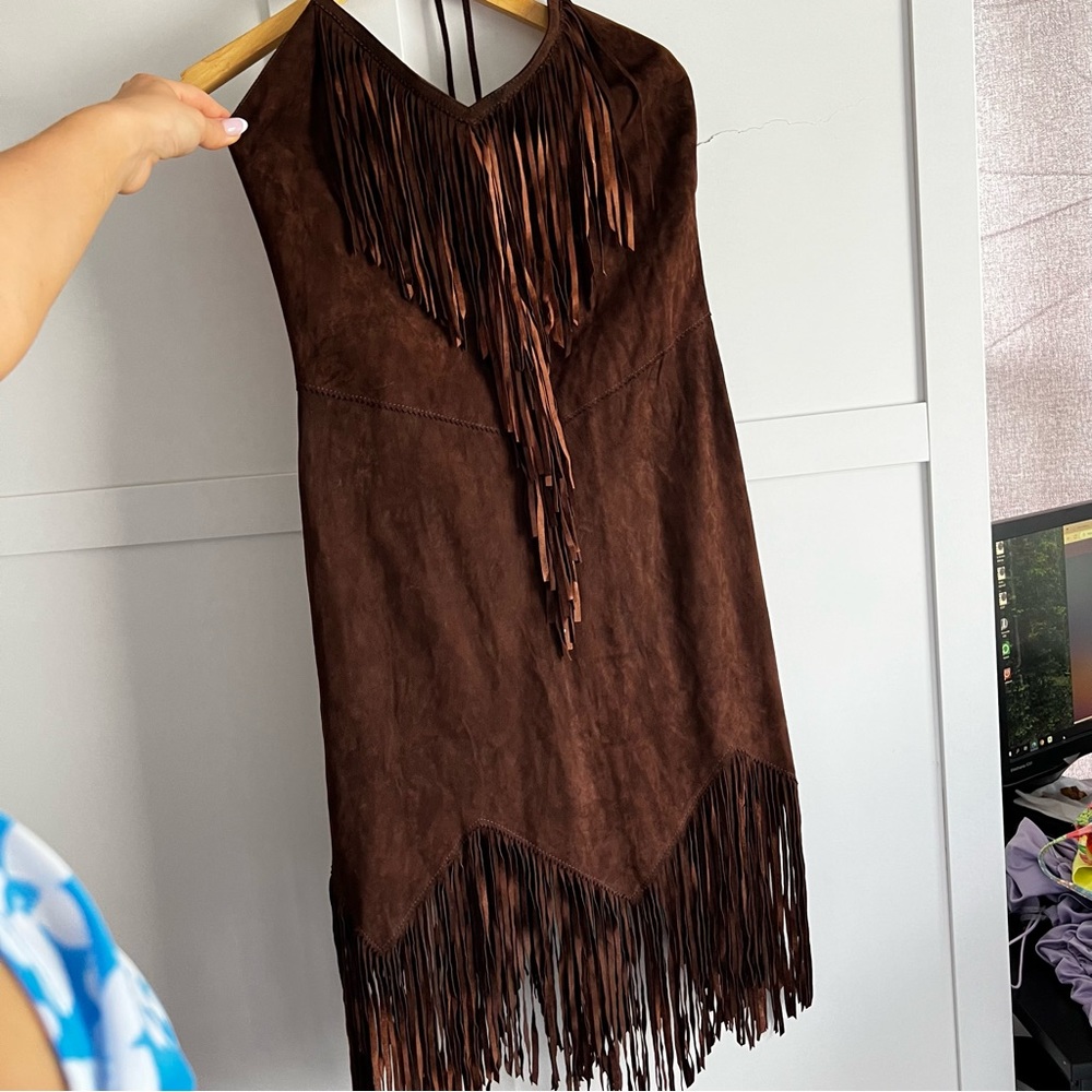 Suede Dress